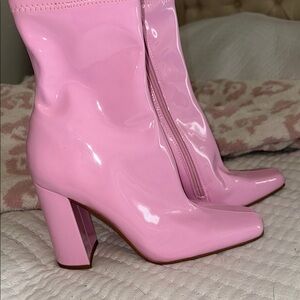 Steve Madden Pink Ankle Boots